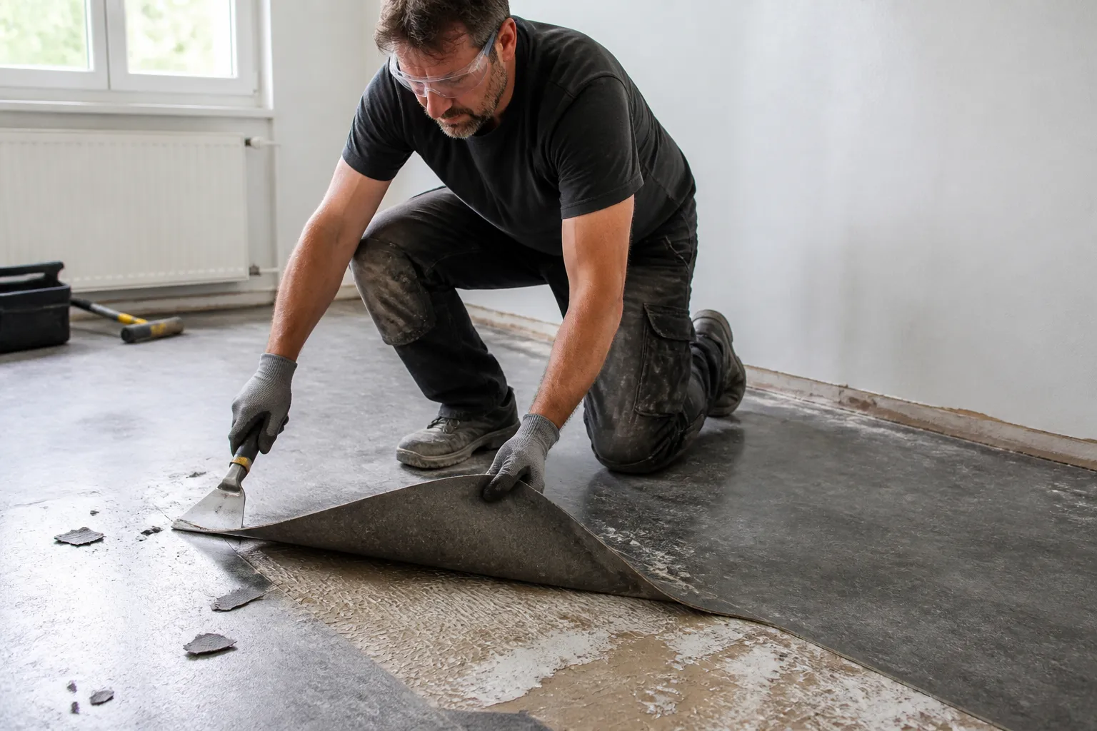 Expert decollant un revetement recent