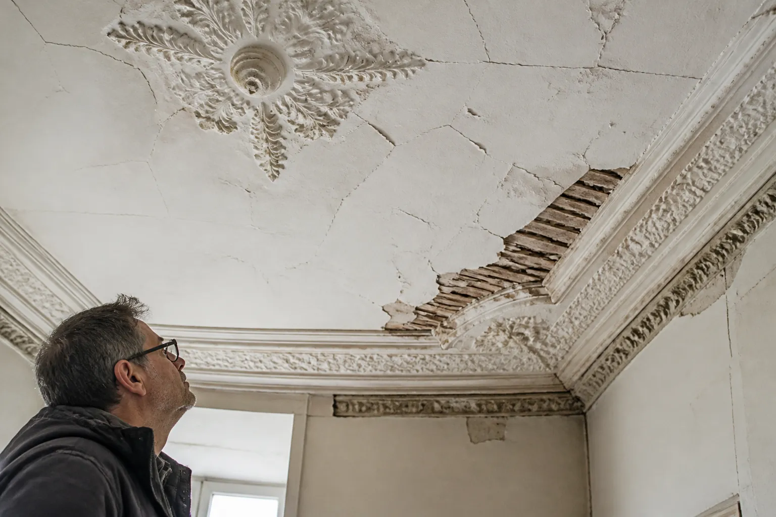 Expert visitant un appartement a Nantes