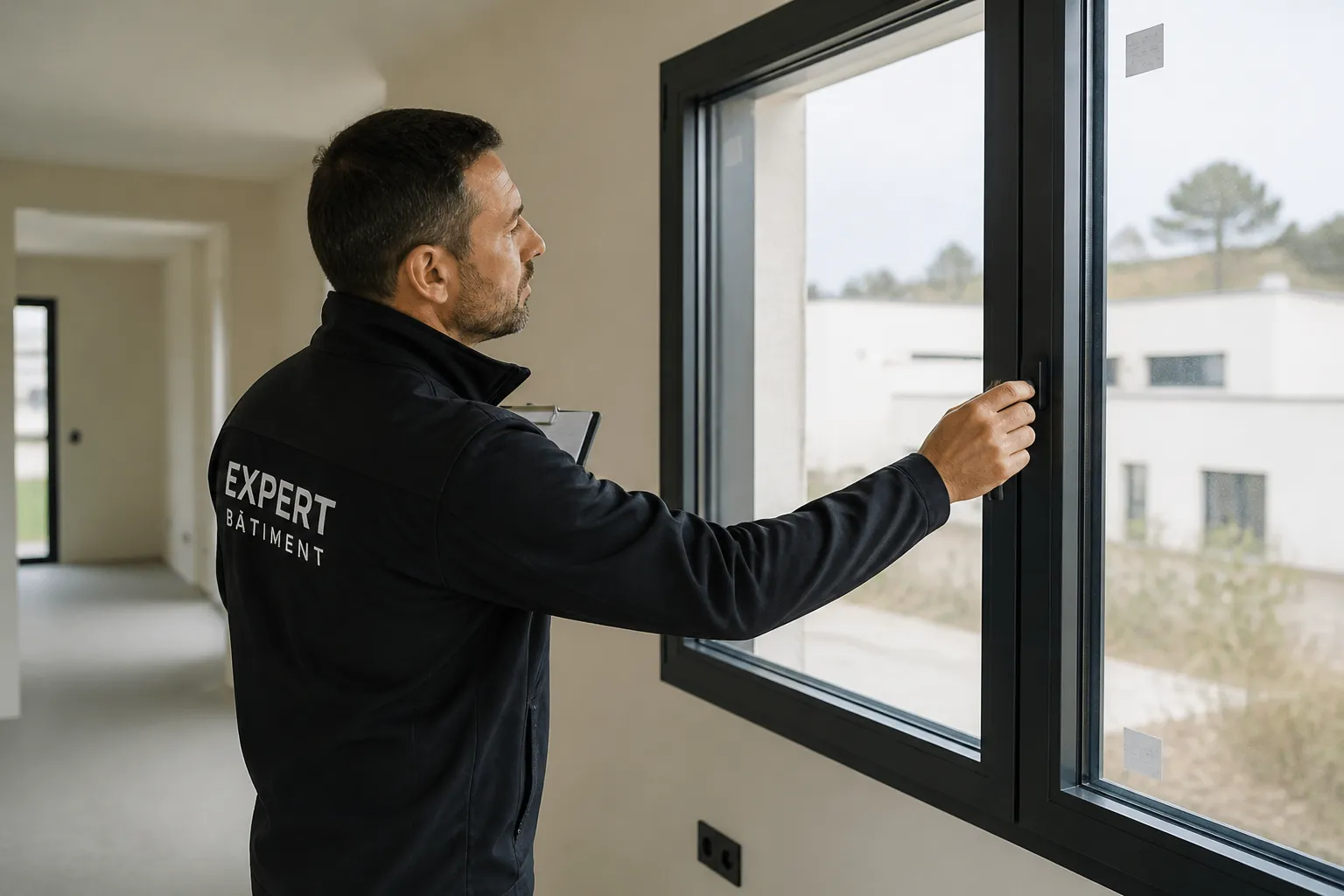 Immeuble neuf avec balcons a Orvault