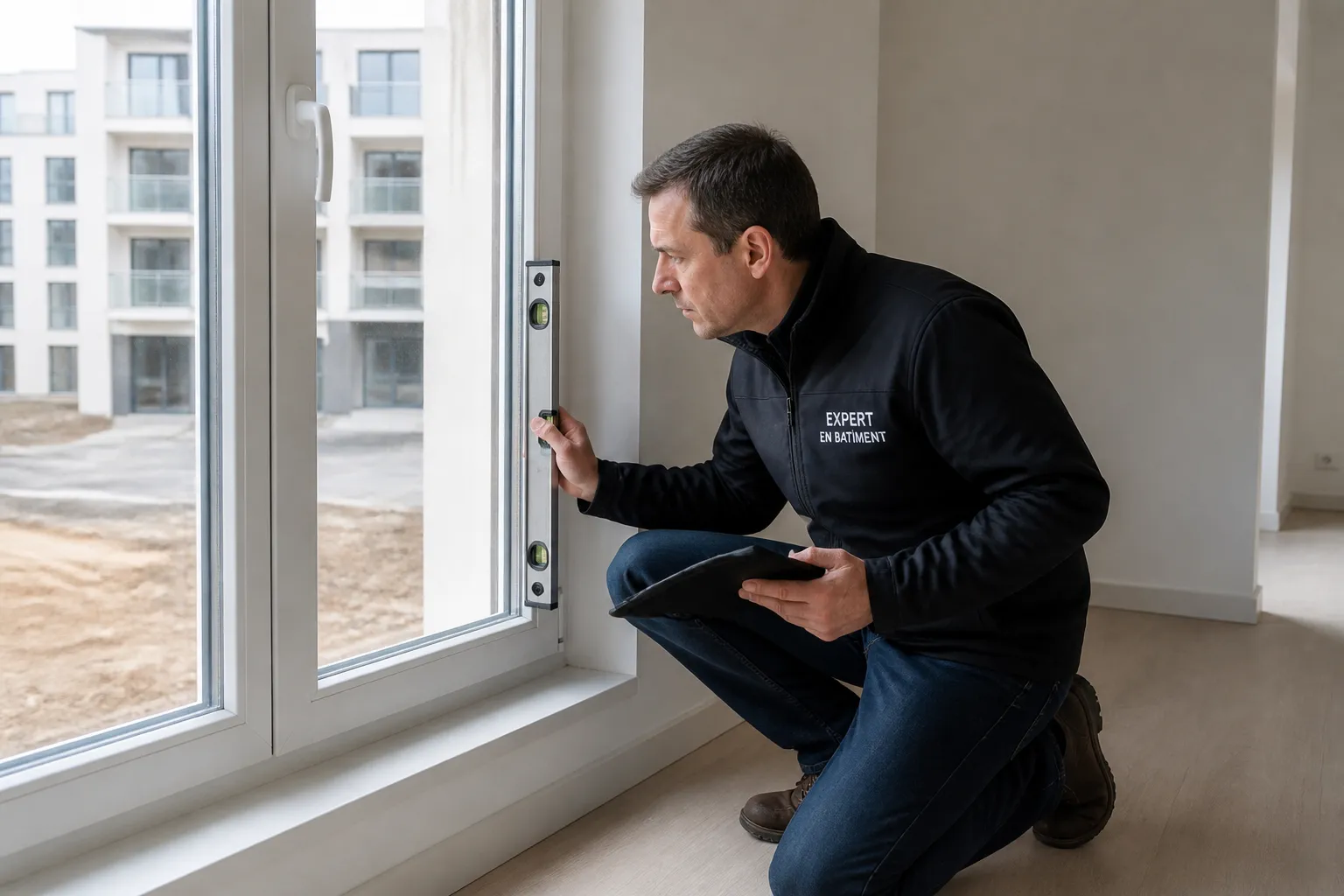Immeuble neuf avec balcons a Saint-Herblain