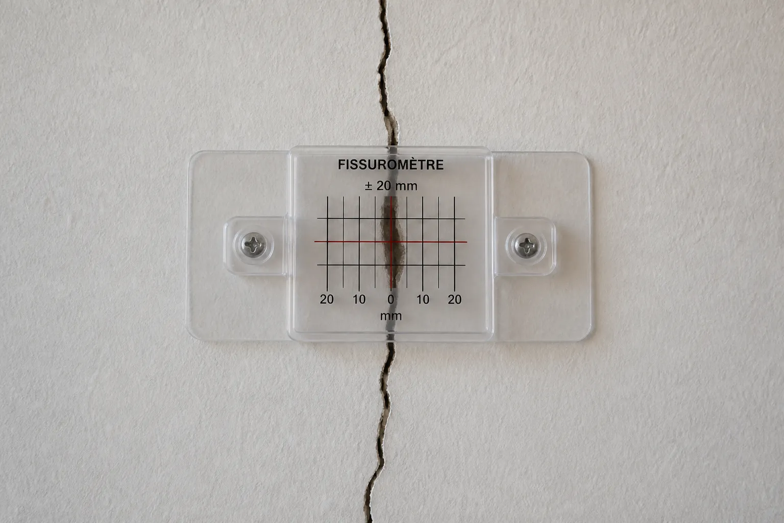 Fissure sur une moulure de plafond a Carquefou