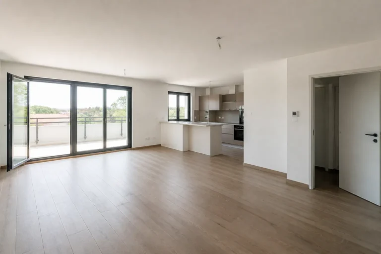 Appartement neuf en fin de chantier