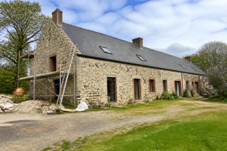 Longere en cours de renovation en Loire Atlantique
